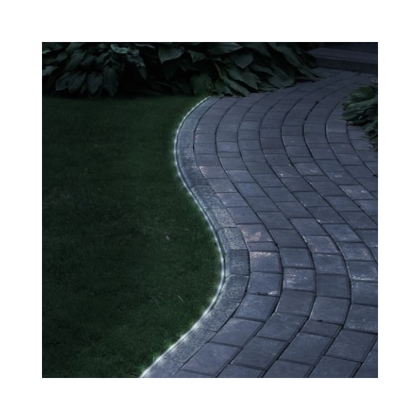 Nature Spring Solar Powered LED Rope Lights, 50 White Bulbs, 23 Feet Long, Steady or Twinkle Mode, Outdoor Lighting 211838OJE - main